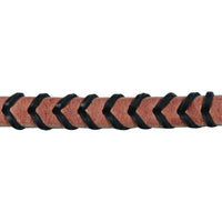 WR Signature Harness Leather Braided Barrel Racer Reins