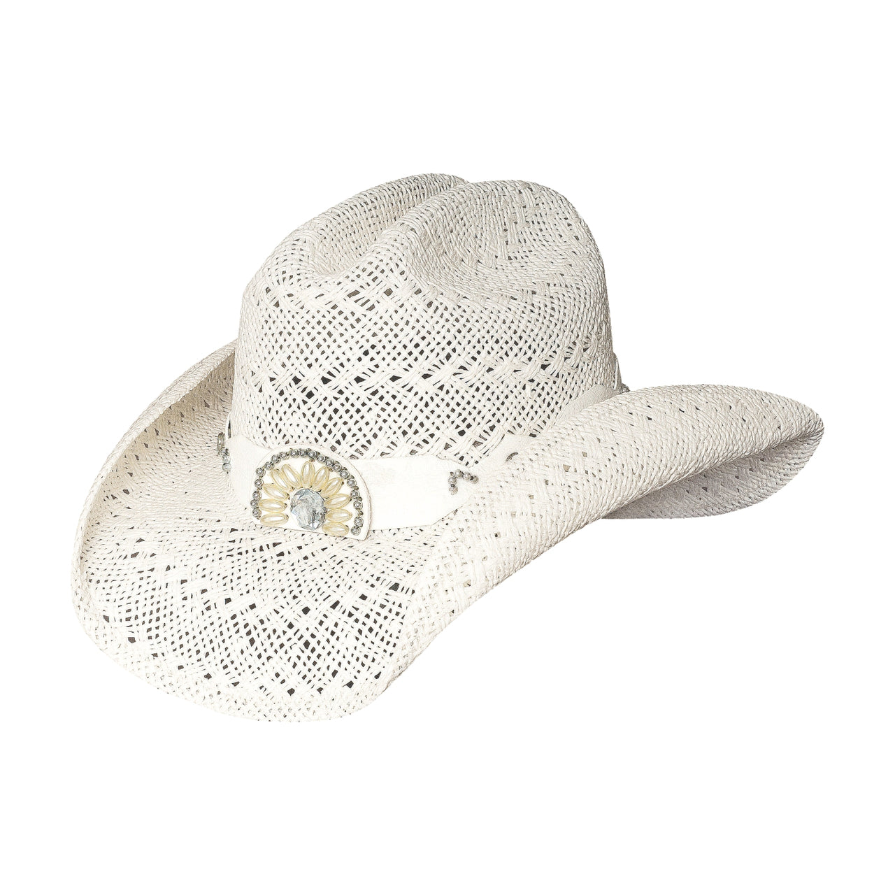 Bullhide® "ItchyGoonie" Straw Cowboy Hat - White