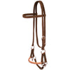 Mustang Nylon Side Pull Rawhide Noseband