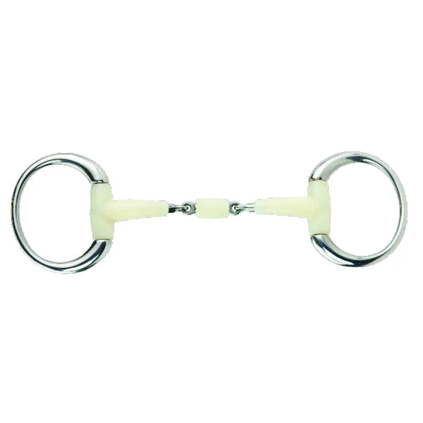 Happy Mouth Contour Double Joint Round Eggbutt Bit