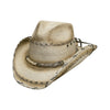 Bullhide® "Running Iron 15x" Straw Cowboy Hat - Natural