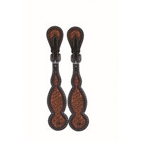 Jim Taylor Performance Diamond Series Ladies Tear Drop Spur Strap - Ladies