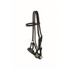 Jim Taylor Leather Browband Double Rope Side Pull