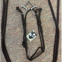 Mustang Slide Ear Braided Bridle & Reins