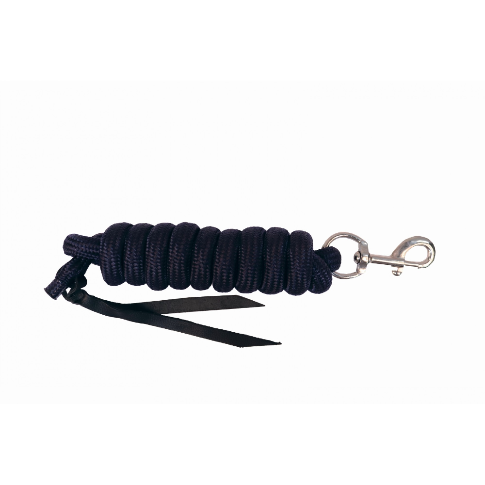 Cavalier® Solid Colour Lead with Leather Straps