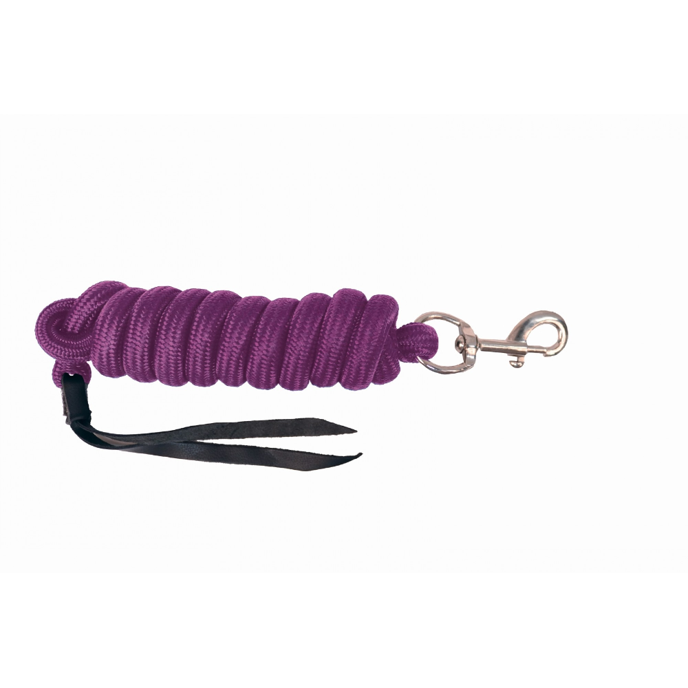 Cavalier® Solid Colour Lead with Leather Straps