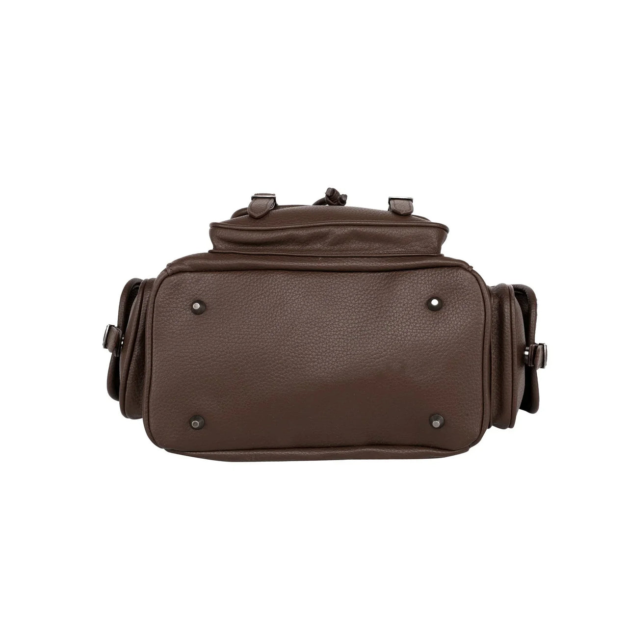 Wrangler Hair-On Cowhide Coffee Backpack