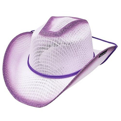 Modestone Kid's Straw Cowboy Hats