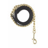 Camelot® Leather Lead With Chain