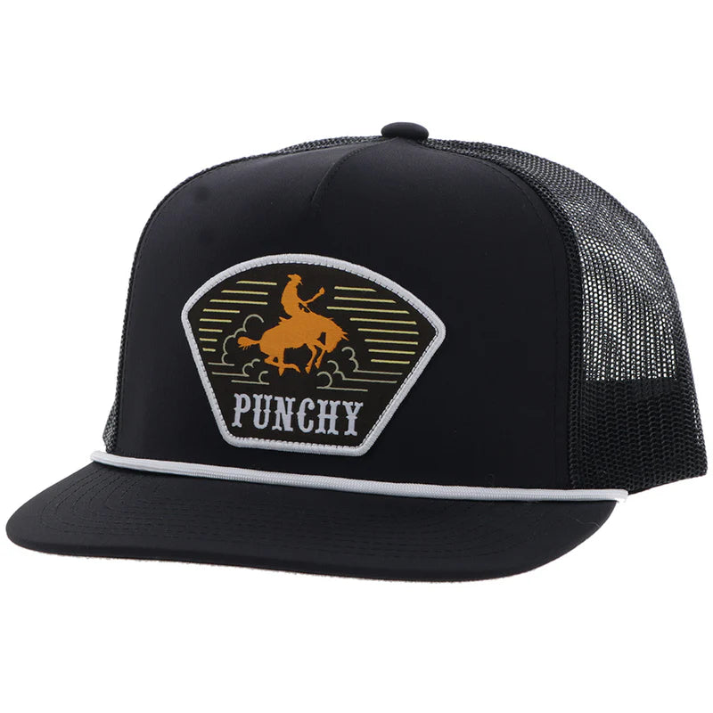 Hooey® Cap Snap Back "Cavvy" Hat Punchy Brown w/Multi Color Patch