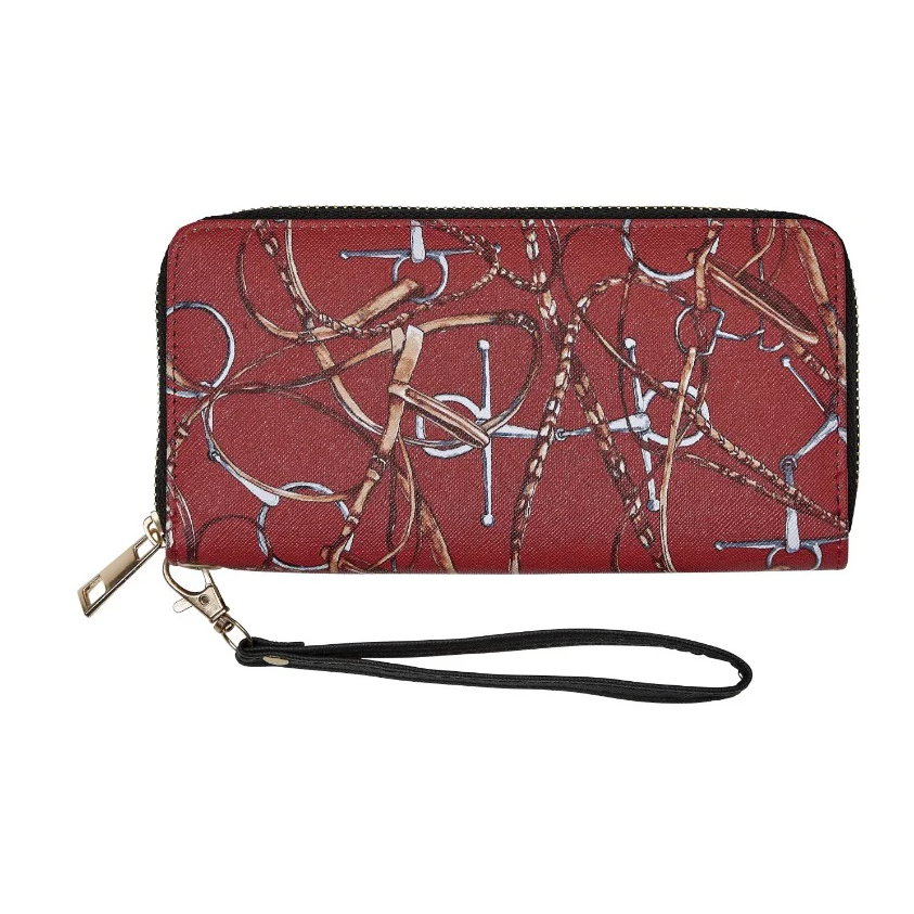 AWST "Lila" Snaffle Bridle Clutch Ladies Wallet