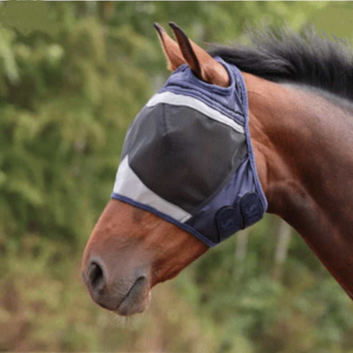 Shires® Fine Mesh Fly Mask with Ear Holes