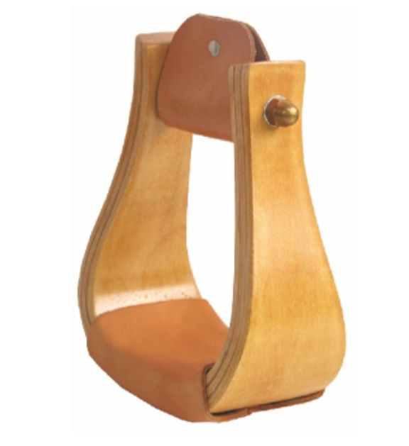 Wooden Western Stirrups