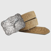 Wrangler® Men's Tooled Leather Belt & Buckle