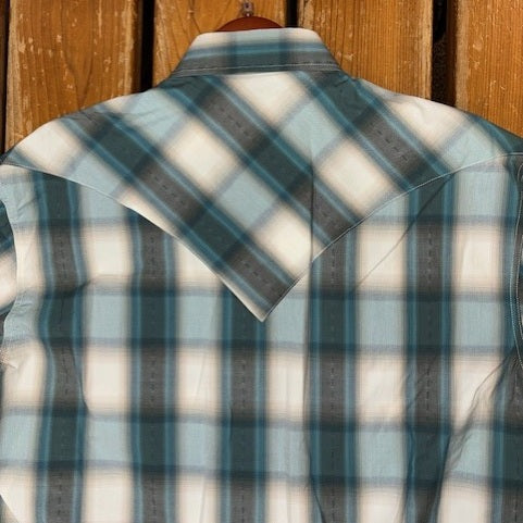 Stetson® Men's Long Sleeve Western Shirt - Bluebird Dobby
