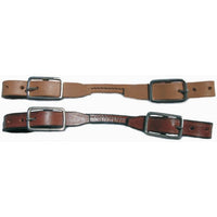 Rolled Leather Curb Strap