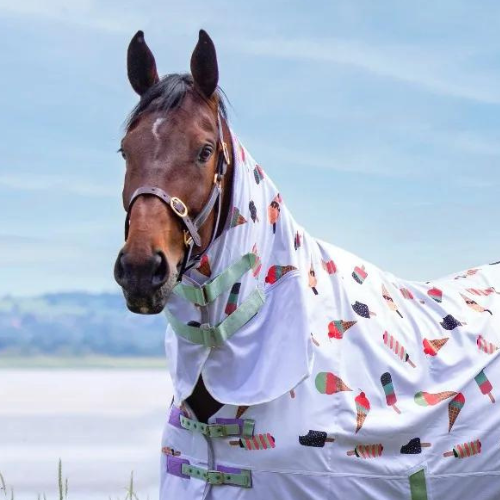Shires® Tempest Original Ice Cream Fly Sheet Neck Cover