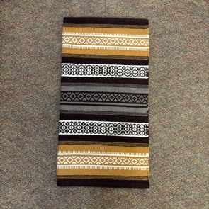 Brown Wool Saddle Blanket