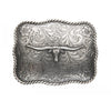 AndWest Scalloped Longhorn Belt Buckle