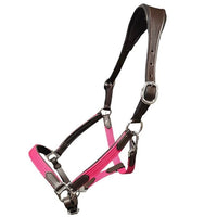 Leather and Nylon Hybrid Halter