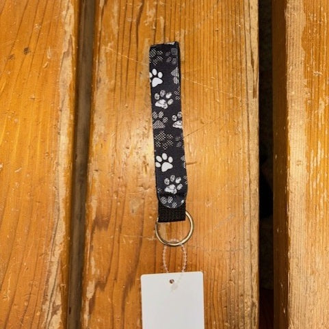 Patterned Lanyard Keychain