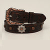 Ariat® Ladies Western Belt with Flower Conchos