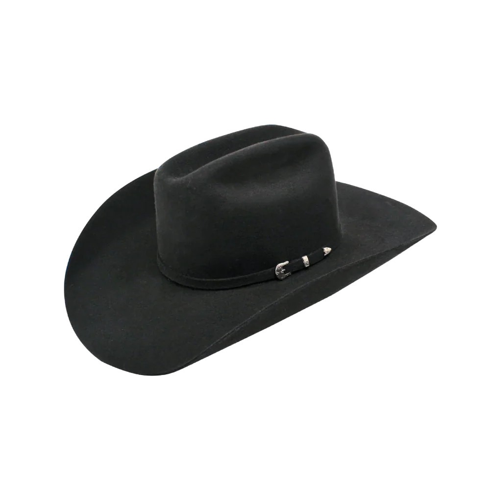 Ariat® 2X Wool Felt Western Hat - Black