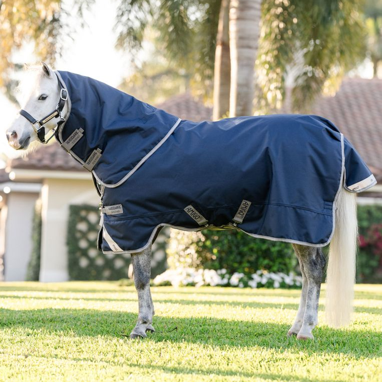 Amigo® 1200D Plus Pony 0G Lite Turnout Blanket + FREE Custom Name Tag!