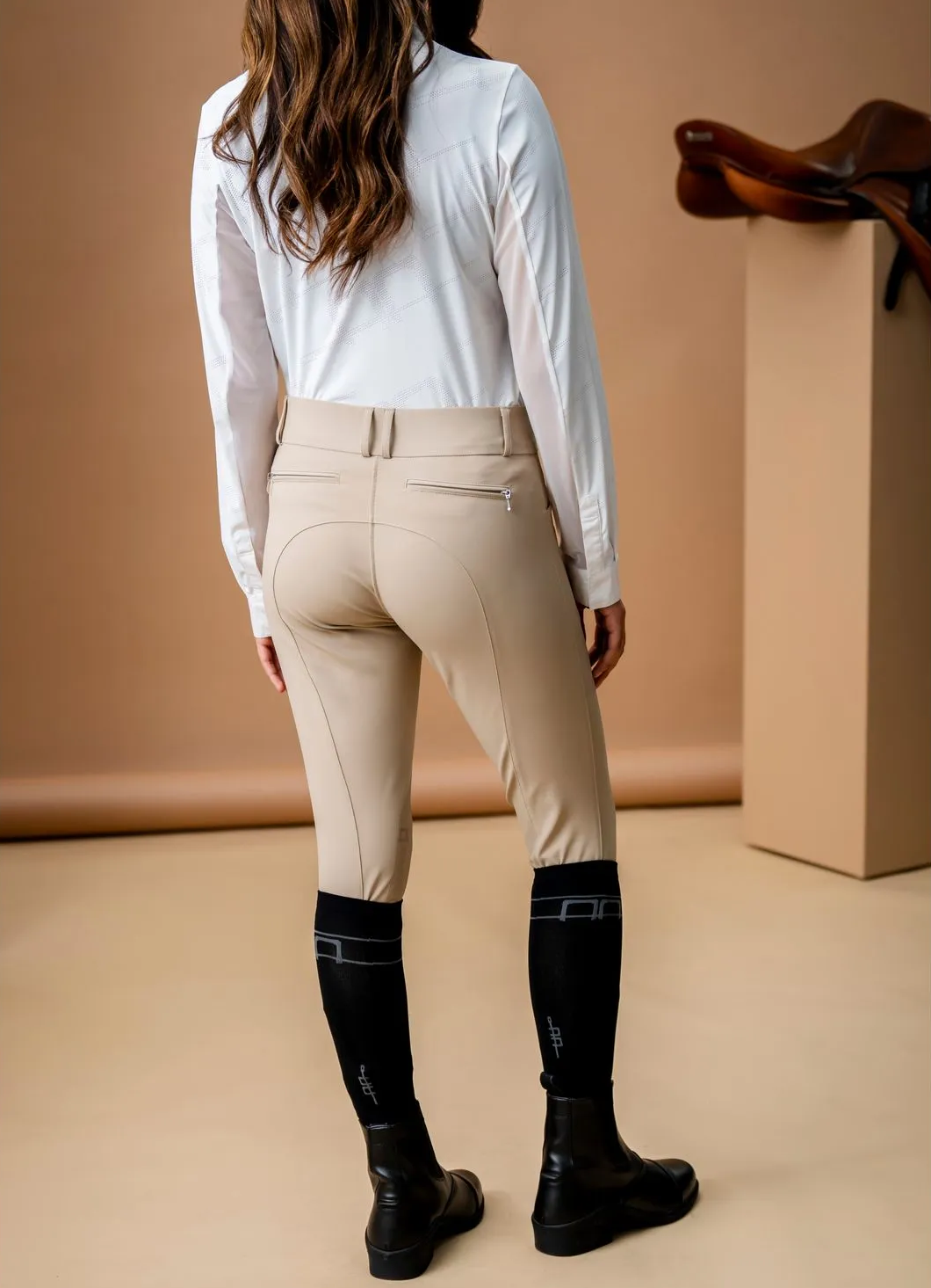 AA® "Aria" Knee Patch Mid Ride Breeches