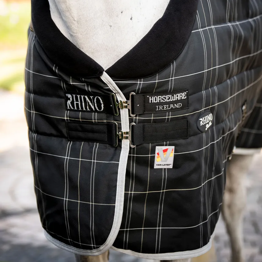 Rhino® Vari-Layer 350G Medium/Heavy Stable Blanket + FREE Custom Name Tag!