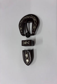 American Heritage Equine Headstall Buckle Set