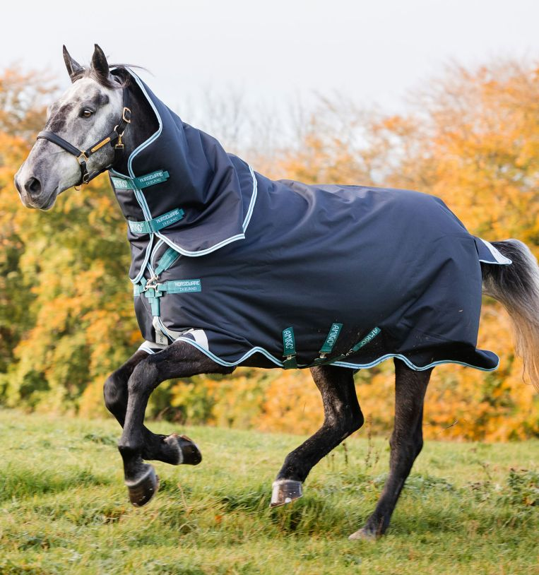 Amigo® 1200D Plus 250G Medium Turnout Blanket + FREE Custom Name Tag!