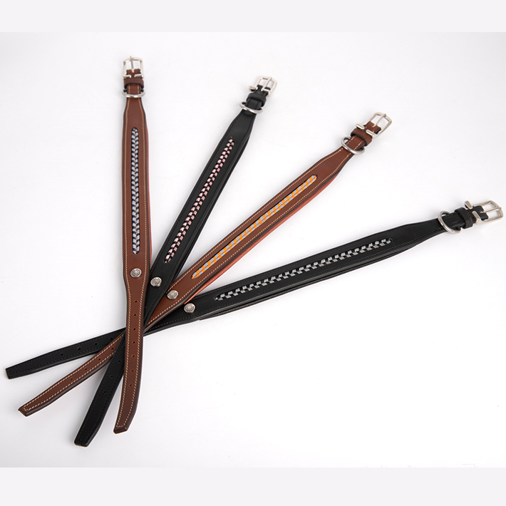 Antarès® Leather Dog Collar + FREE Custom Name Tag!