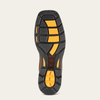 Ariat® Men's "WorkHog" Wide Square Toe Waterproof Steel Toe Work Boot - Aged Bark