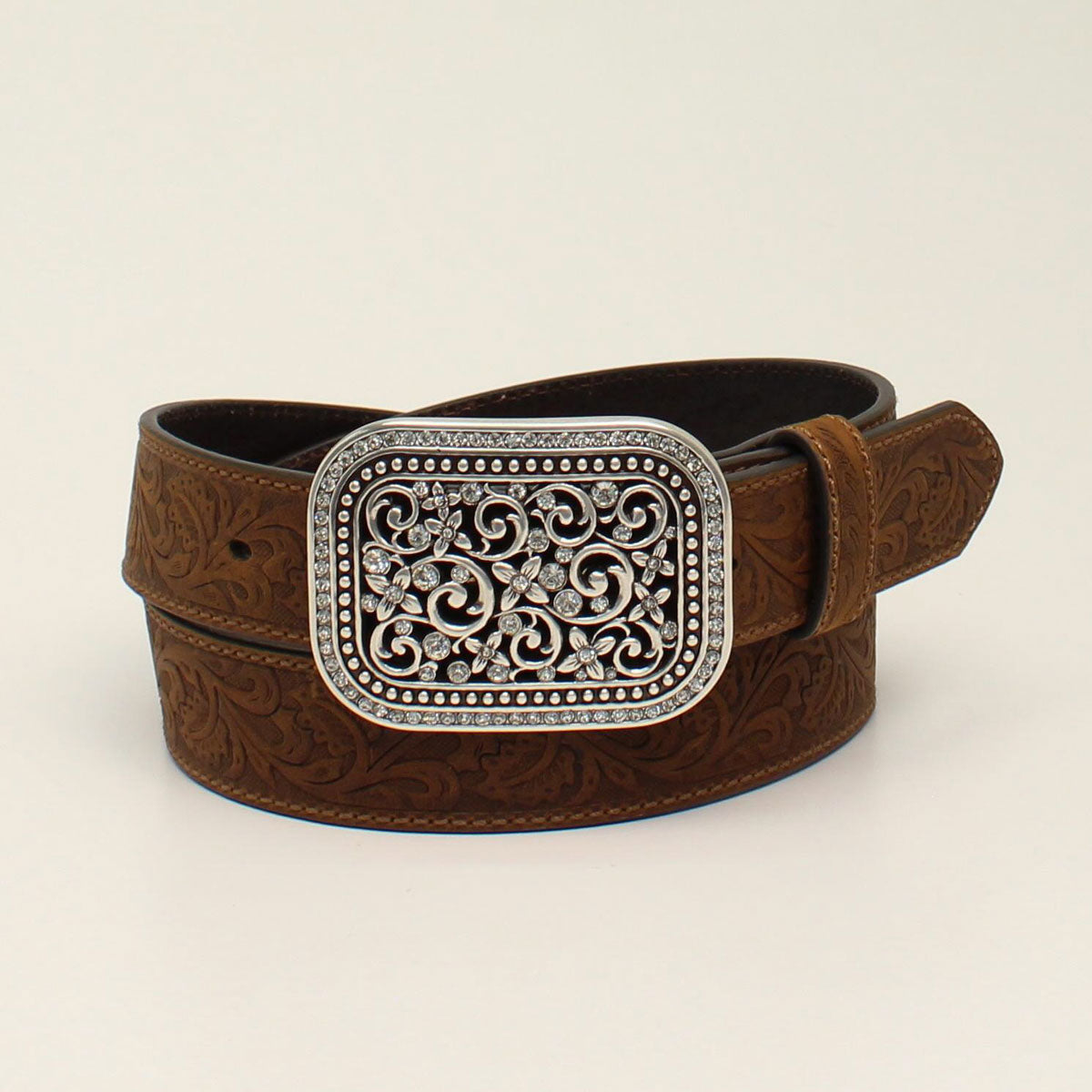 Ariat® Ladies Filagree Medium Brown Belt