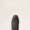Ariat® Men's "Circuit High Stepper" Cowboy Boots - Distressed Black Suede