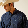 Ariat® Men's "Percy" Classic Fit Western Shirt - Midnight