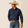 Ariat® Men's "Percy" Classic Fit Western Shirt - Midnight