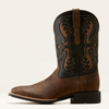 Ariat® Men's "Sport Fresco" VentTEK Western Boots - Herd Brown