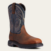Ariat® Men's "WorkHog XT" Cottonwood Carbon Toe Work Boot - Brown Oiled Rowdy