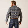Ariat® Men's "Harlow" Retro Fit Western Shirt - Indigo Coast