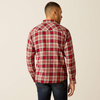 Ariat® Mens "Herschel" Retro Fit Western Shirt - Chili Pepper