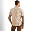 Ariat® Men's "Horton Retro" Short Sleeve Western Shirt - Light Brown