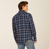 Ariat® Mens "Hugo" Retro Fit Western Shirt - Maritime Blue