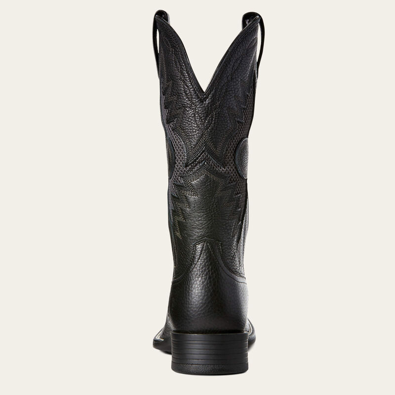 Ariat® Men's "Solado" VentTEK Western Boots - Black Carbon