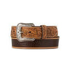 Ariat® Men's Belt Crocodile Inlay Embossed