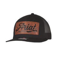 Ariat Men's Cap Faux Leather Patch Black