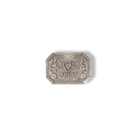 Ariat Logo Rectangle Floral Buckle