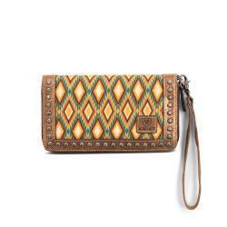 Ariat Southwest Diamond Print Clutch