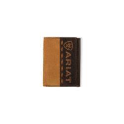 Ariat® Trifold Roughout Wallet